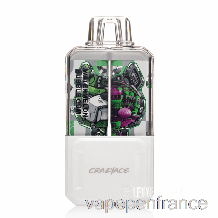 Stylo Vape Jetable Crazyace B15000 Bubble Gum Pastèque